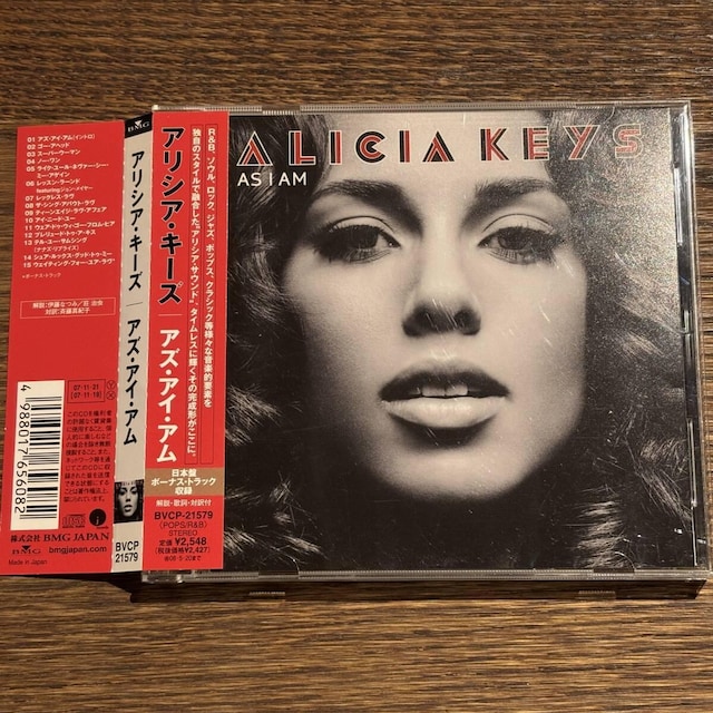 yALICIA KEYSzAS I AM   CD/DVD/rfI 
