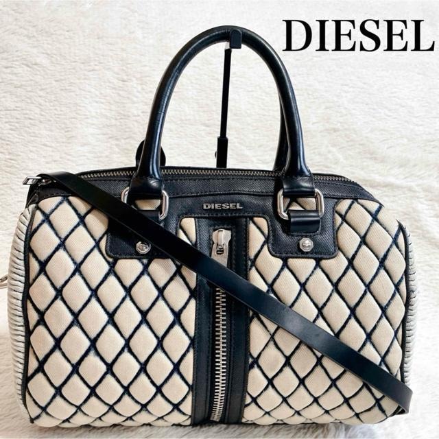 DIESEL fB[[ 2way LeBO U[ ~j{XgobO    uh 