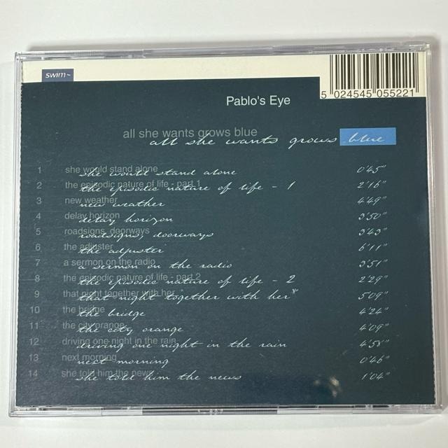 Pablo's Eye / All She Wants Grows Blue  CD/DVD/rfI 