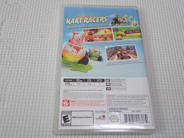 SWITCHnickelodeon KART RACERS CO kĔŁtE\tgt  Q[{/\tg 