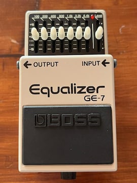 Boss GE-7 Equalizer {X CRCU[ OtBbN CRCU[@i