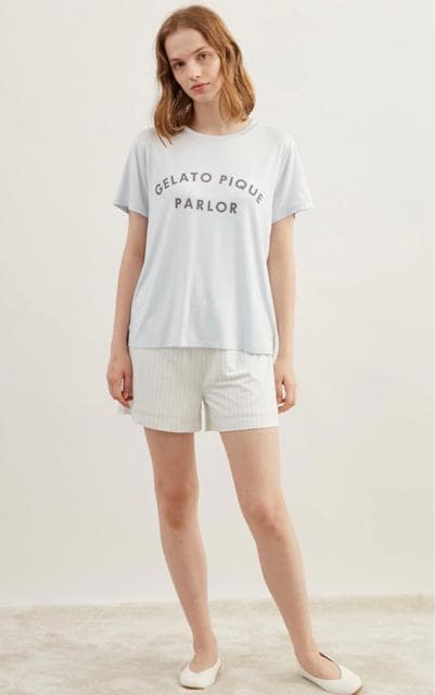 gelato pique - 新品ジェラートピケ いちごワンポイントTシャツ