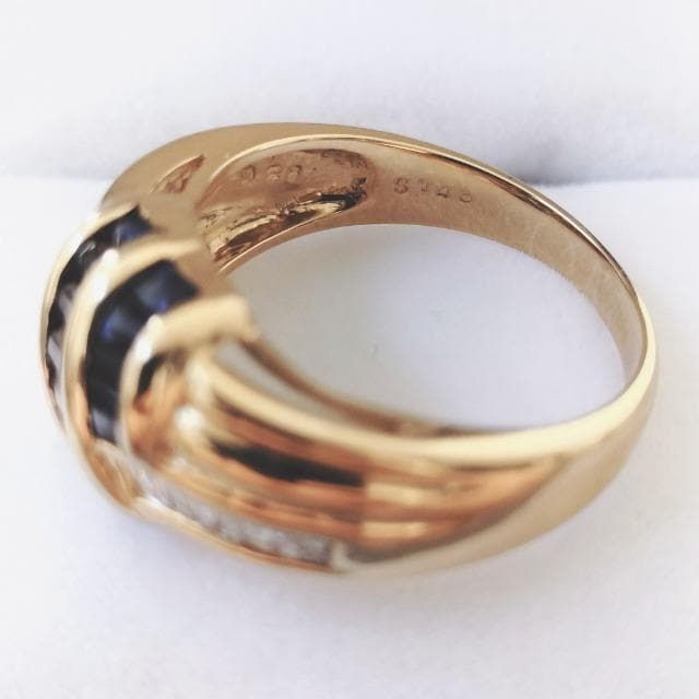 _Ch~Tt@CA O K18YG 1.45ct 0.28ct 6.1g  ANZT[/v 