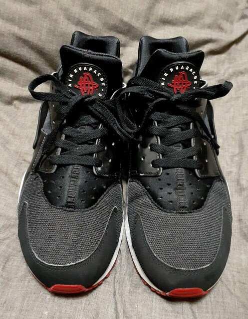NIKEiCLAIR HUARACHEGAn`BLACK/GYM RED/WHITEUS1129cmi  jt@bV 