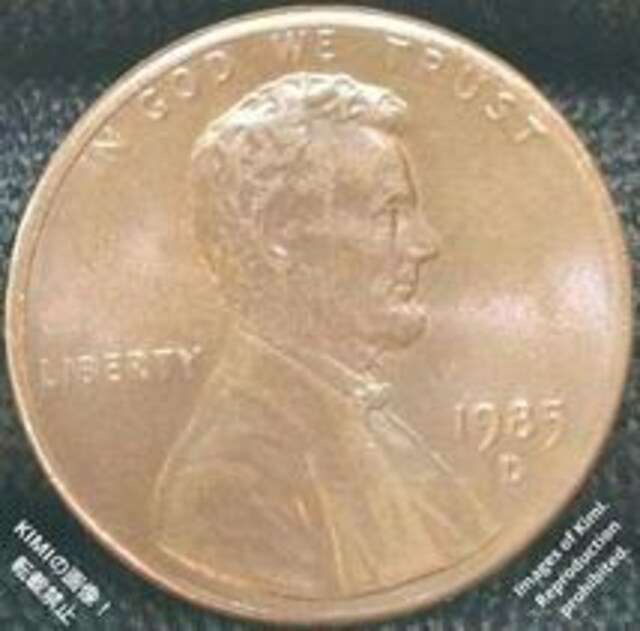 1Zgd 1985 D 2 AJO J[ 1Zgd 1yj[ ݕ Coin 1 Cent Lincoln  zr[ 