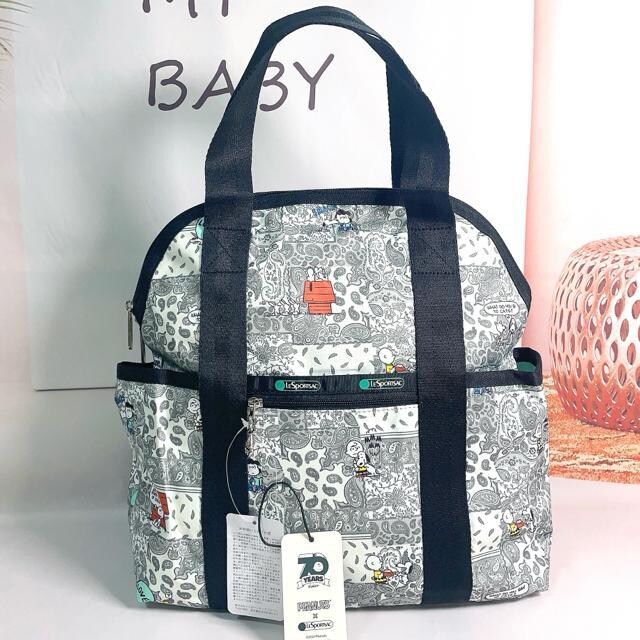 X|[gTbN LeSportsac Xk[s[ SNOOPY bNTbN g[gobO s[ibco_ipb` 2442 