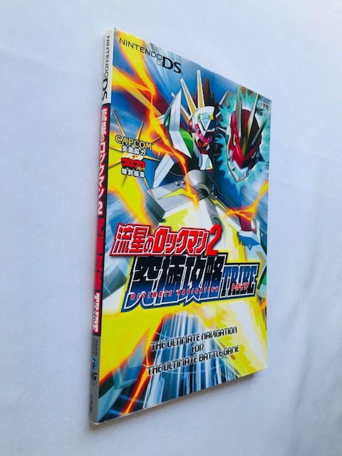 ̃bN}@ɍU@TRIBE@U{@KCh@Ł@|X^[@J[h Rock Mega Man Guide Book  Q[{/\tg 
