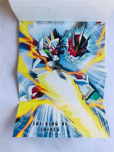 ̃bN}@ɍU@TRIBE@U{@KCh@Ł@|X^[@J[h Rock Mega Man Guide Book  Q[{/\tg 