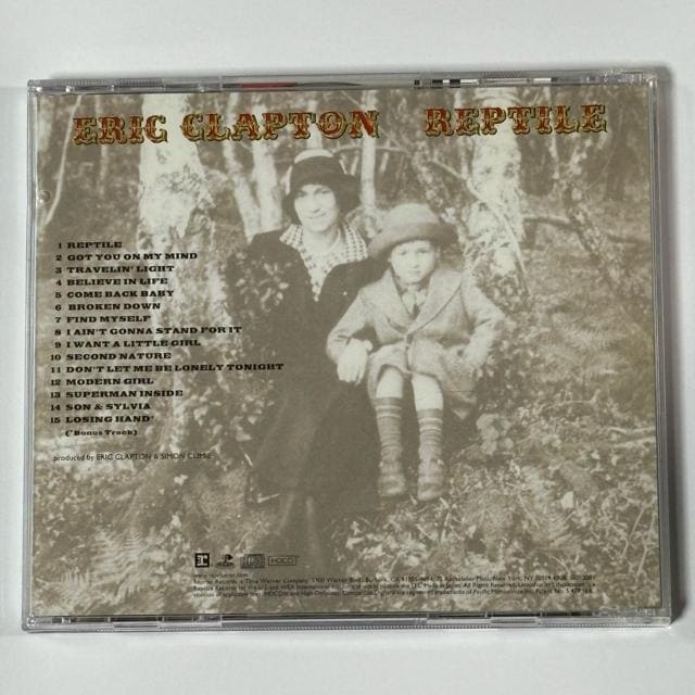 ERIC CLAPTON / REPTILE  CD/DVD/rfI 