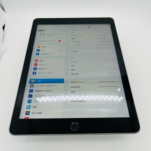 A dr90% iPad 5 5 32 GB Wi-Fi OC@{  PC{/Ӌ@ 