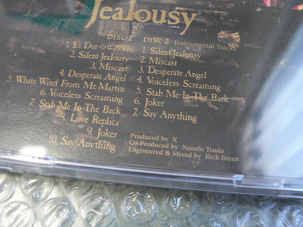 X JAPAN【BLUE BLOOD/Jealousy】限定盤2枚(4CD)SPECIAL EDITION