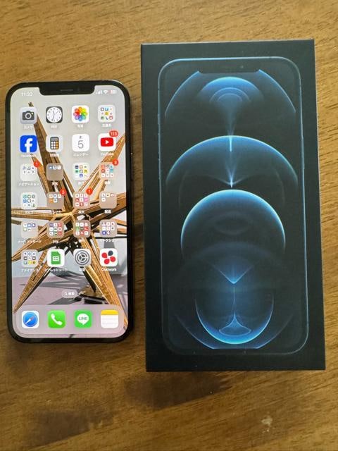 iPhone 12 Pro Max PasificBrue 128GB SIMȂÕi t it P[Xt   Ɠd/AV 