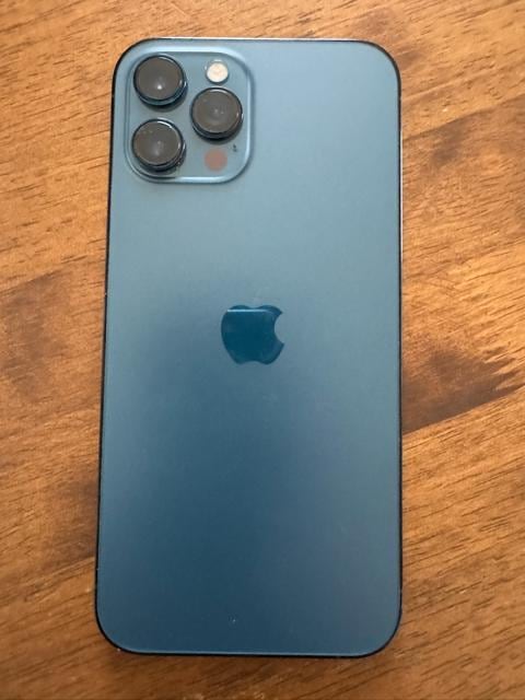 iPhone 12 Pro Max PasificBrue 128GB SIMȂÕi t it P[Xt  Ɠd/AV 