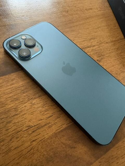 iPhone 12 Pro Max PasificBrue 128GB SIMȂÕi t it P[Xt  Ɠd/AV 