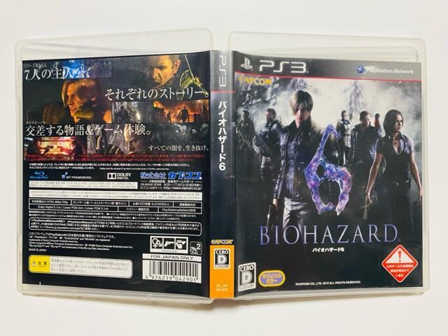 mPS3nBIOHAZARD 6  Q[{/\tg 