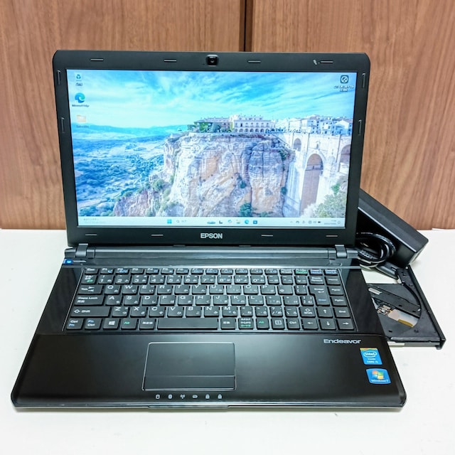 EPSON Corei5 16GB SSD512GB DVD WebJ Windows11 Office2024  PC{/Ӌ@ 
