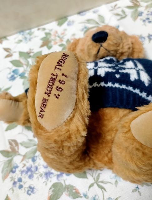 regal teddy bear 1997 efBxA ʂ Õi  zr[ 