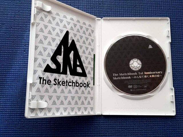 DVD The Sketchbook 1st Anniversary Sketchbook  CD/DVD/rfI 