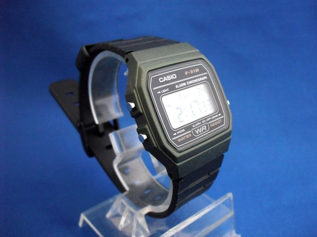 CASIO Collection STANDARD yF-91WM-3AJHz`[vJVI  uh 