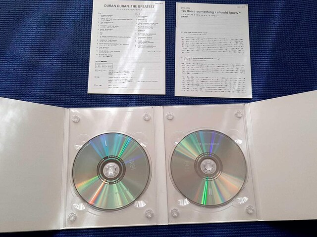 2g DVD DURAN DURAN THE Greatest  CD/DVD/rfI 