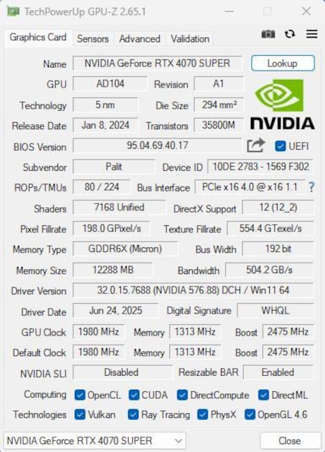 y\Q[~OPCzRyzen7 9800x3D/RTX4070 Super/32GB/SSD1TB/1000W/  PC{/Ӌ@ 