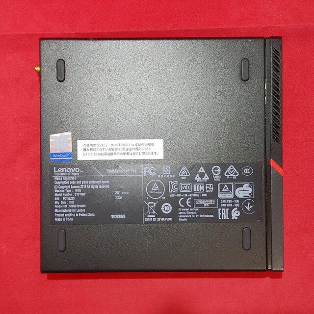 Lenovo Think Centre M715Q@~jp\R AMD Ryzen 3 Pro 2200GE  PC{/Ӌ@ 
