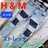 ★692★H&M★ダメージデザイン!ストレッチジーンズ★34/30★