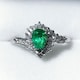 _Ch~Gh O Pt900 0.54ct 0.31ct 4.7g