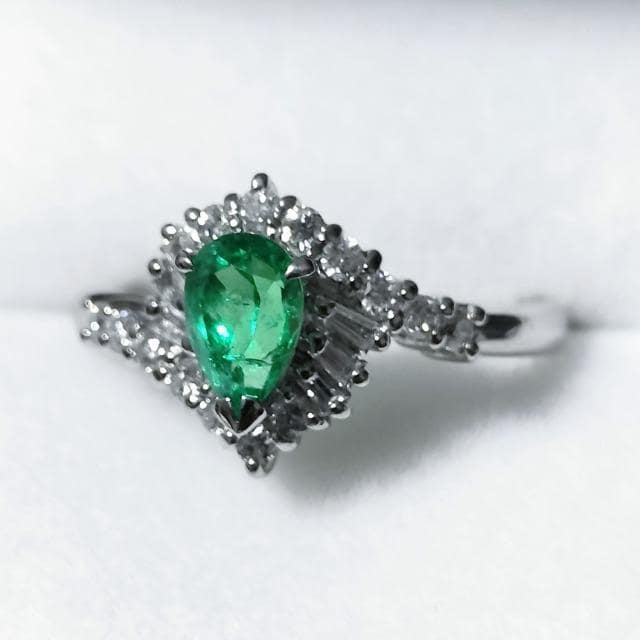 _Ch~Gh O Pt900 0.54ct 0.31ct 4.7g  ANZT[/v 