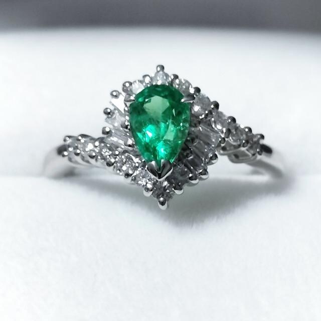 _Ch~Gh O Pt900 0.54ct 0.31ct 4.7g  ANZT[/v 