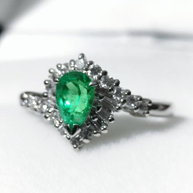 _Ch~Gh O Pt900 0.54ct 0.31ct 4.7g  ANZT[/v 