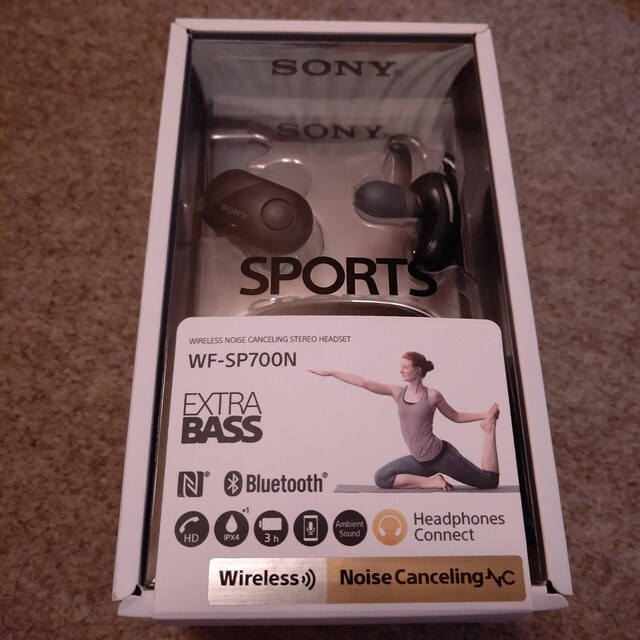 SONY WF-SP700N(B) Cz i CX Ki \j[   Ɠd/AV 