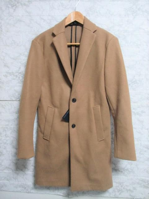 ZARA ベージュ　チェスターコート ☆ZARA ザラ 4WAYコート チェスターコート コート/メンズ/XS