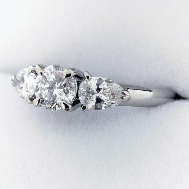 WG[}L _Ch O Pt850 0.56ct 0.54ct 4.4g  ANZT[/v 