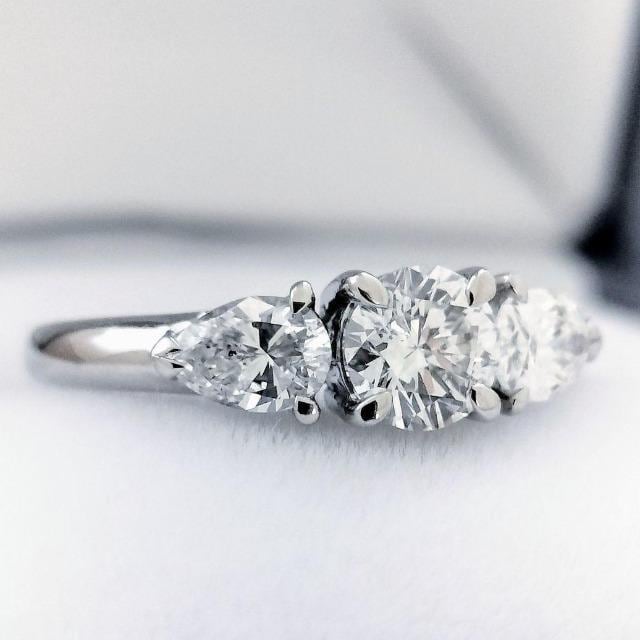 WG[}L _Ch O Pt850 0.56ct 0.54ct 4.4g  ANZT[/v 