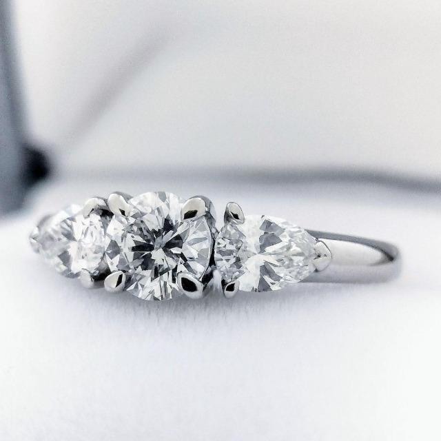 WG[}L _Ch O Pt850 0.56ct 0.54ct 4.4g  ANZT[/v 