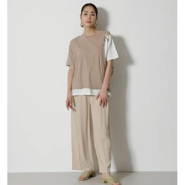AZUL by moussy/AY[LACE-UP LAYER TOPSx[WS*ďHR[f  uh 