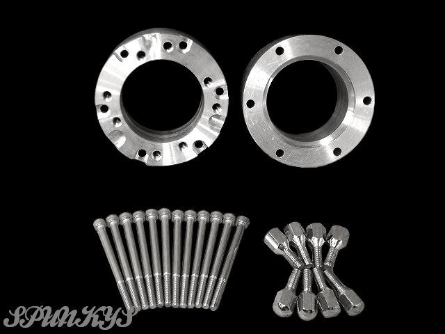 ホンダジャイロ ホイールスペーサー70mm アルミホイールナット付