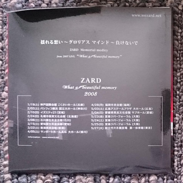 KF@@ZARD@Request Best `beautiful memory`@@NGXg@xXg@QCD{DVD  ^gObY 