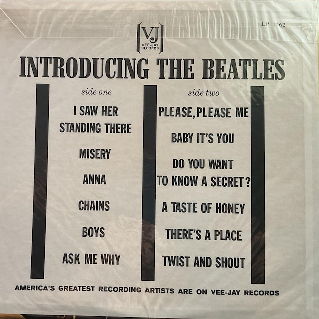 INTRODUCING/ THE BEATLES  CD/DVD/rfI 