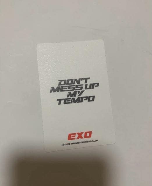 EXO xbL@zOXebJ[@TEMPO  ^gObY 