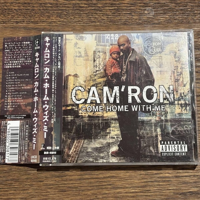 yCAM'RON (L)zCOME HOME WITH ME   CD/DVD/rfI 