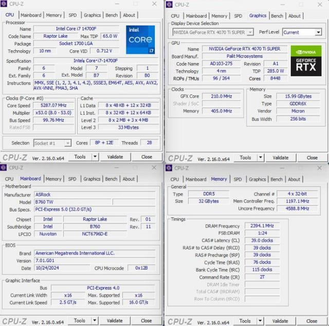 ynCXybNPCzi7-14700F RTX4070 Ti SUPER  PC{/Ӌ@ 