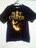 Aー39★新品★半袖アメカジプリントTシャツ ブラック L