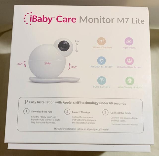 낢덂\ȌJ@IBaby Care Monitor M7 Lite  CeA/Ct 