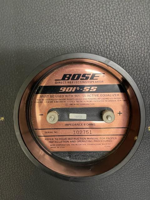 BOSE 901SS {[Y@Xs[J[@yA {[Y BOSE 901-SSyA  Ɠd/AV 