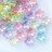 限定/桜ビーズ小クリアABカラーミックス200個