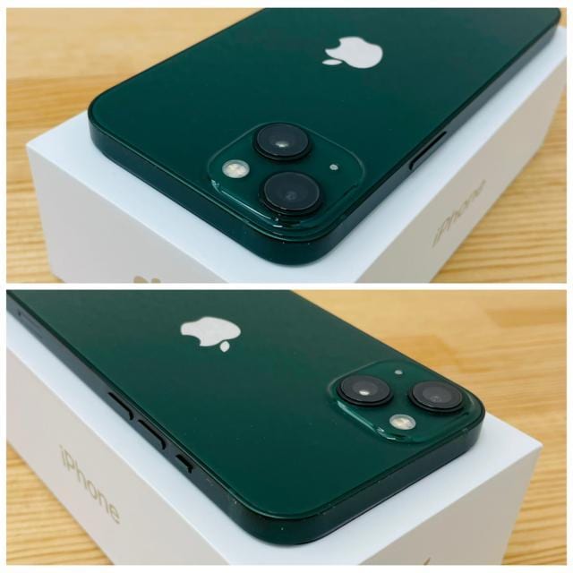 C 100% iPhone 13 128 GB SIMt[ O[ {  Ɠd/AV 