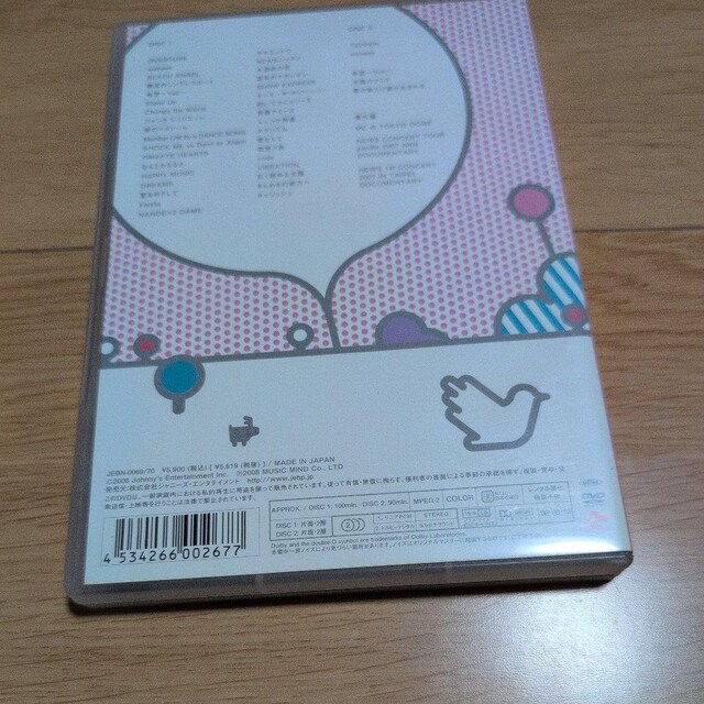 NEWS CONCERT TOUR pacific 2007 2008|THE FIRST TOKYO DOME CONCERT|  CD/DVD/rfI 