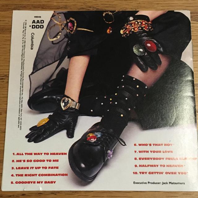 激レア！SEIKO松田聖子「ALL TO YOU」非売品海外プロモアナログ！ matsudaseiko_jkt202505uramen.